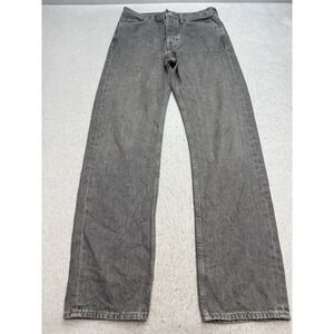 COS Jeans Mens 28x32 Gray Regular Straight Charcoal Wash Denim Pants Casual